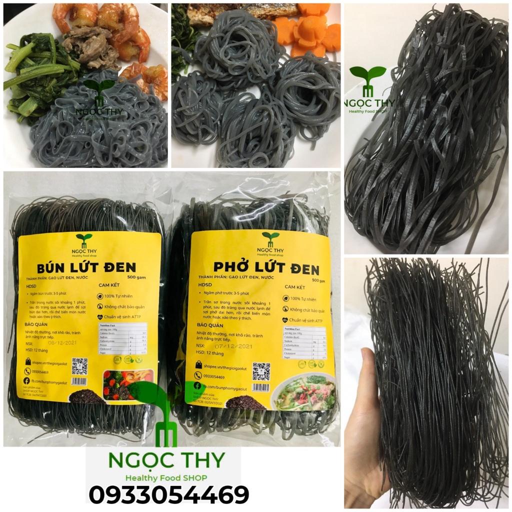 Combo 2 gói bún phở gạo lứt ĐEN ăn eatclean giảm cân NT Food