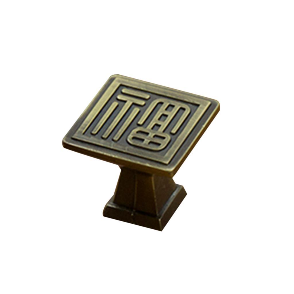 Vintage Single Hole Pull Handles Cabinet Drawer Cupboard Knobs