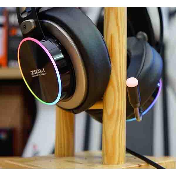 Tai nghe Gaming ZIDLI ZH20 (Ring RGB, Sound 7.1) - Tai nghe Gaming cao cấp cực đỉnh - Hàng Chính Hãng