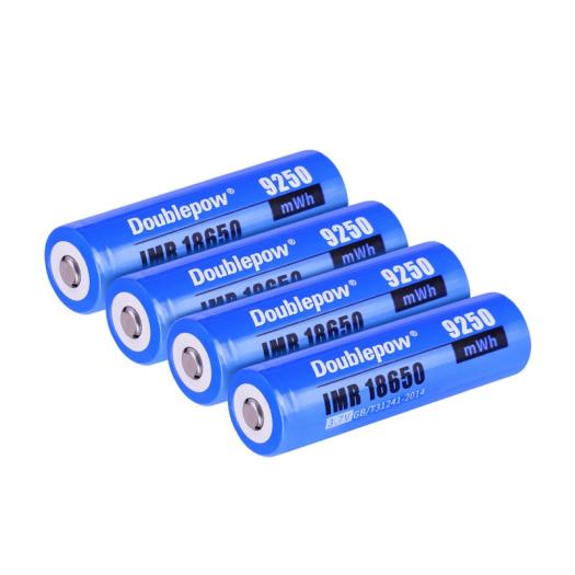 Pin sạc Doublepow 18650 3.7V 9250mWh 2600mah Pin chất lượng thực - Pin 18650 đầu lồi cho pin xe điện máy khoan nguồn dự phòng thiế bị y tế quạt cầm tay loa Bluetooth