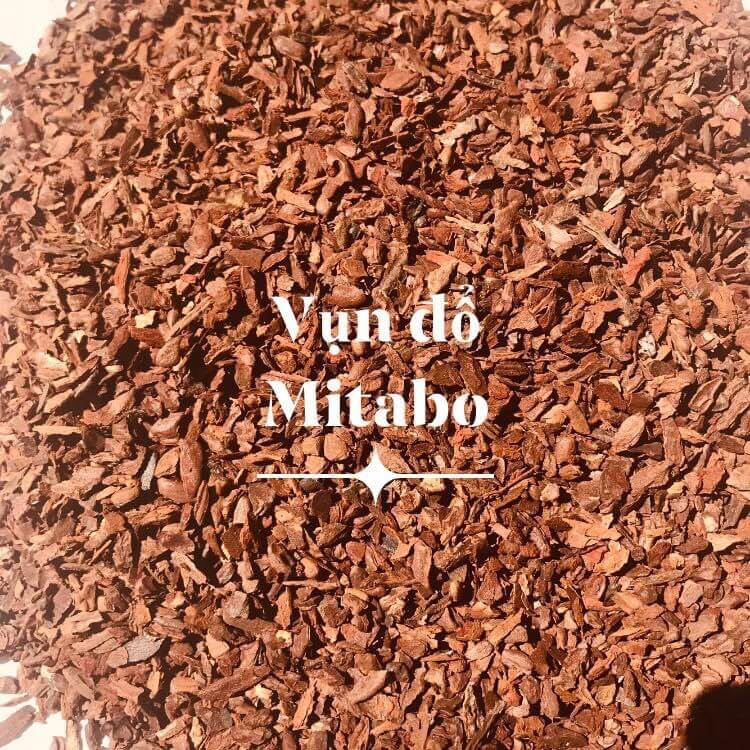 Vỏ thông đỏ trồng lan xay nhỏ kích thước 4-8mm vật tư trồng lan cao cấp Mitabo