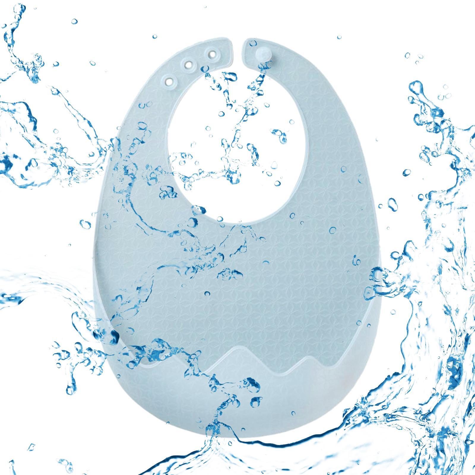 Baby Feeding Bib Cloth Protection Adjustable Neckband for Unisex Washable