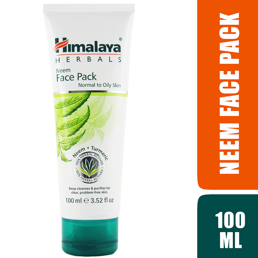 Gel Đắp Mặt Nạ Neem Cho Da Thường Đến Da Dầu Himalaya Herbals