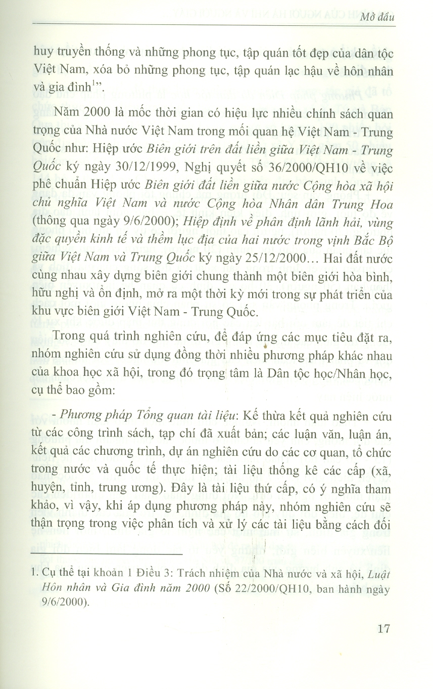 Gia Đình Của Người Hà Nhì Và Người Giáy Ở Vùng Biên Giới Việt Nam - Trung Quốc (Sách Chuyên Khảo) -  Viện Dân Tộc Học; TS. Hoàng Phương Mai chủ biên