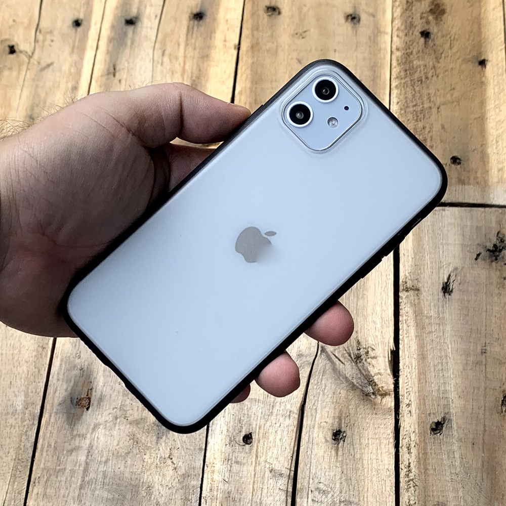 Ốp lưng viền dẻo đen cao cấp dành cho iPhone 11 - Hàng chính hãng