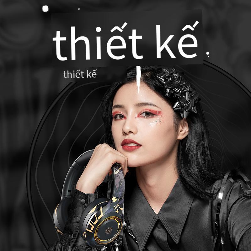 Tai nghe bluetooth gắn trên đầu phong cách mới nhất Tai nghe khử tiếng ồn ANC Tai nghe không dây MP3 tai nghe trò chơi khử tiếng ồn