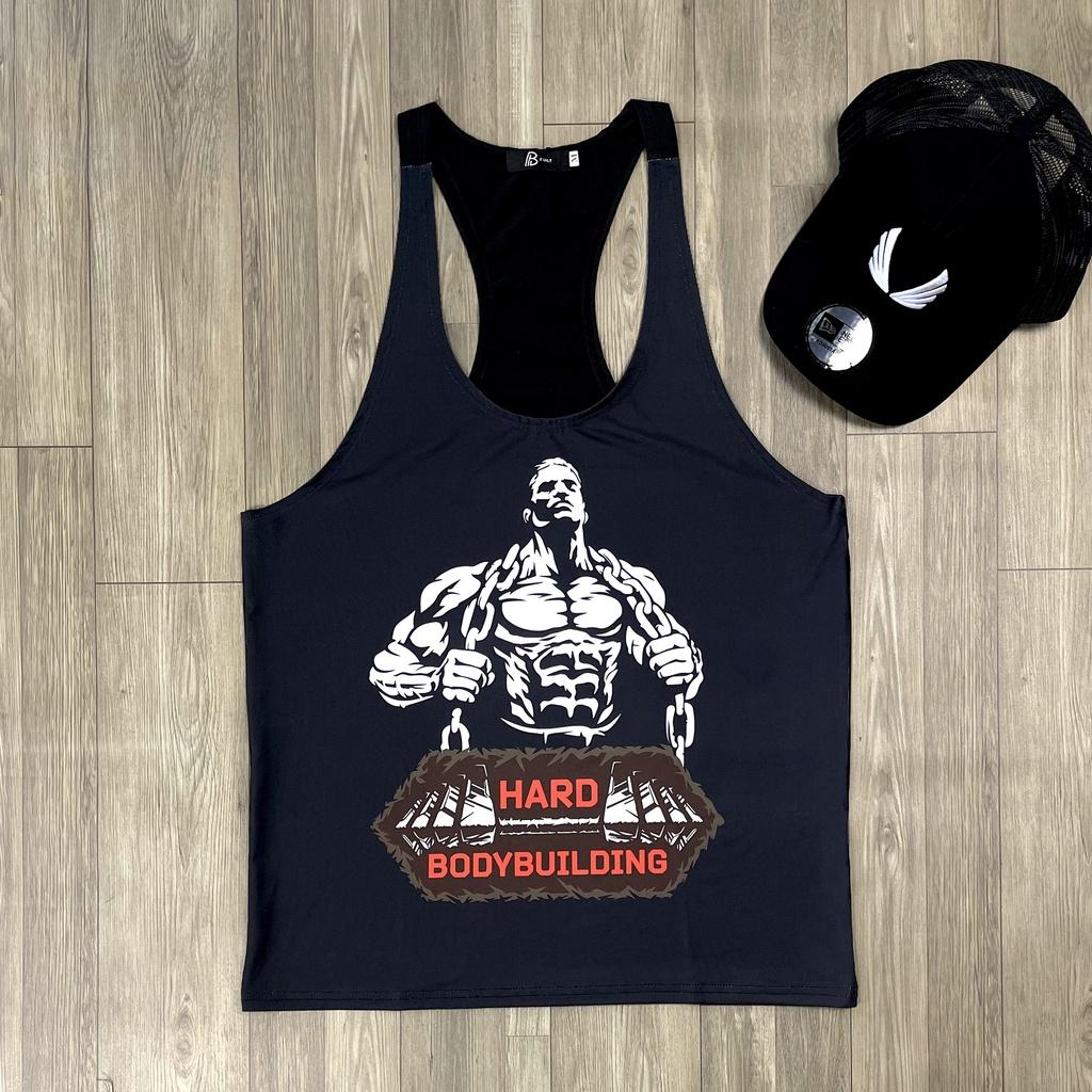 Áo 3 lỗ nam thể thao DO GYM SHOP form body đẹp, thun lạnh 4 chiều thoáng mát
