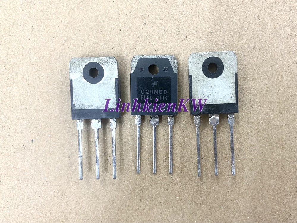 IGBT G20N60RUFD G20N60 20A 600V TO-3P bóc máy chân dài !