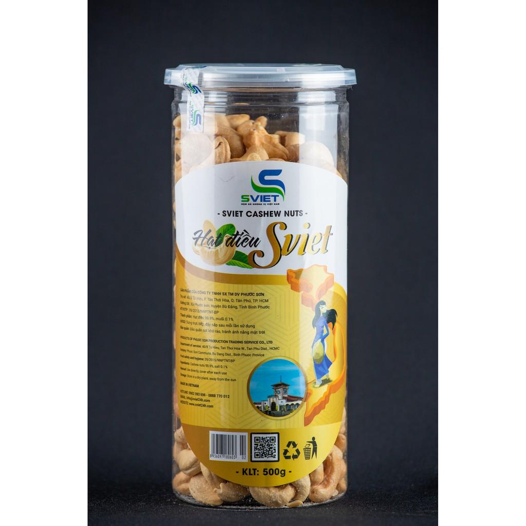 500G hạt điều rang muối sạch vỏ Bình Phước loại hạt to, đạt tiêu chuẩn xuất khẩu 2020