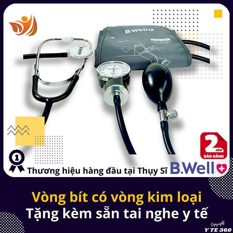 Máy đo huyết áp Cơ B Well MED 62 | Sản Xuất Tại Thụy Sĩ