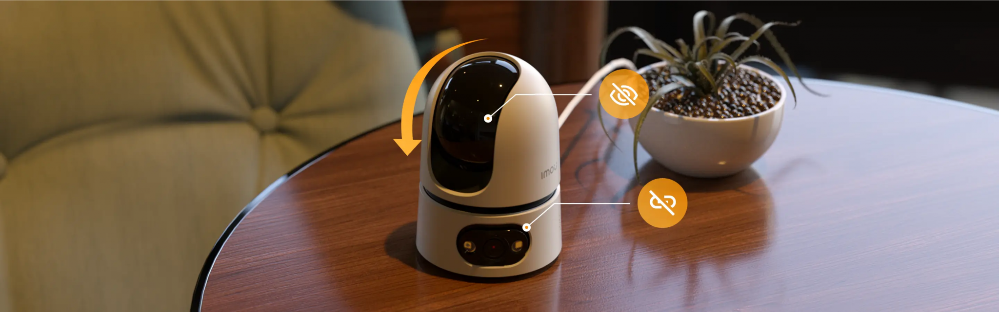 Camera IMOU trong nhà IPC-S2XEP-10M0S - 2 ống kính 10MP, Đàm thoại 2 chiều, Gọi 1 chạm, Đèn &amp; còi - Tích hợp nút gọi trực tiếp - Hàng Chính Hãng