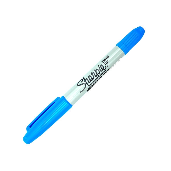 Bút Lông Dầu SHARPIE TWIN TIP 1799119 - Xanh Da Trời