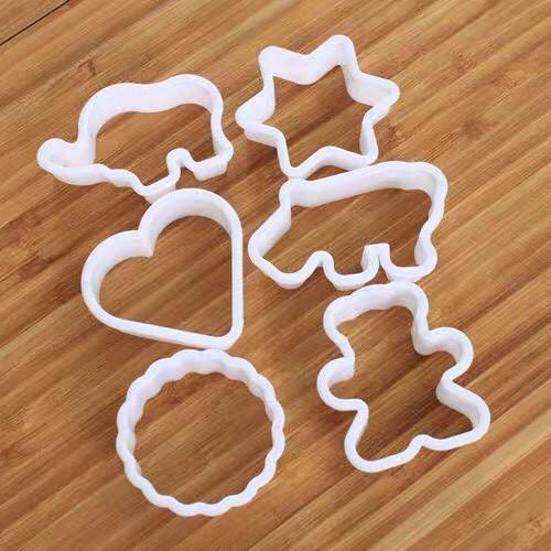 Set 6 khuôn cắt/ khuôn nhấn cookies nhiều hình dễ thương