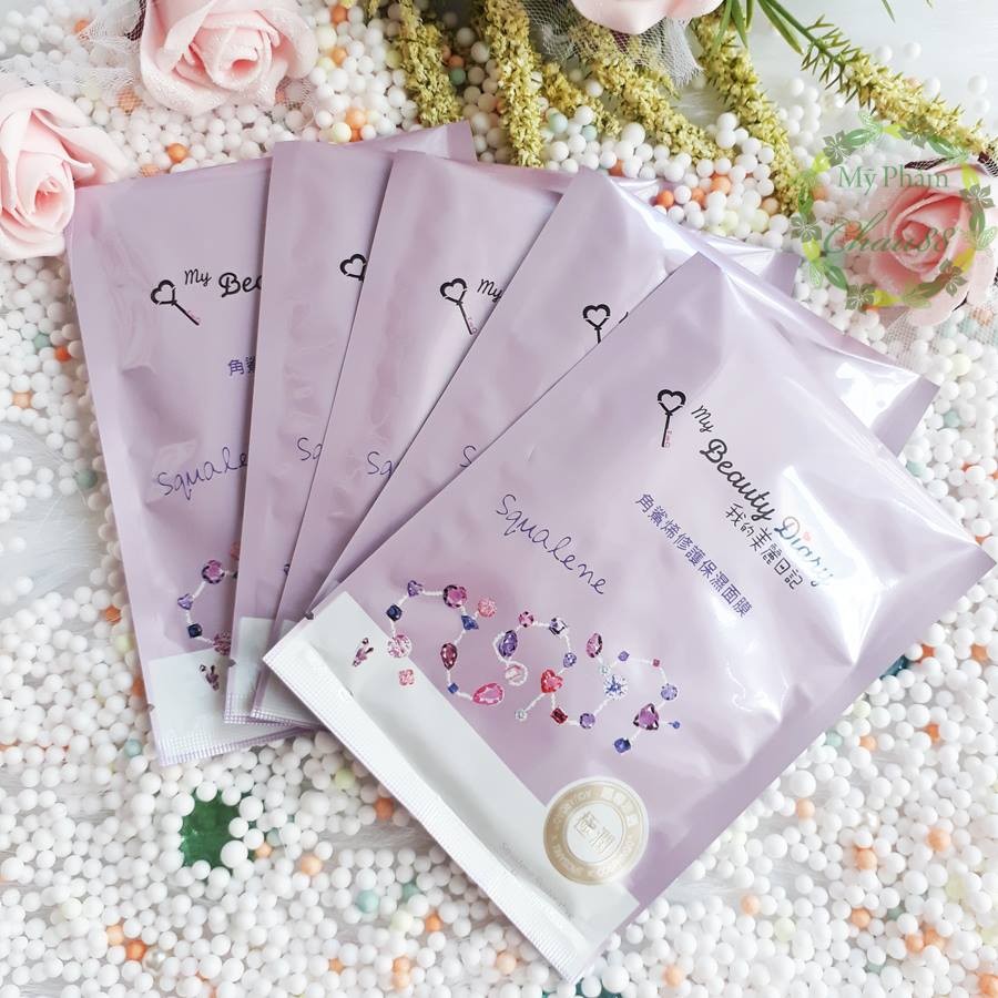 Miếng Mặt Nạ Squalene Phục Hồi Và Cấp Ẩm My Beauty Diary Squalene Restorative Hydrating Mask