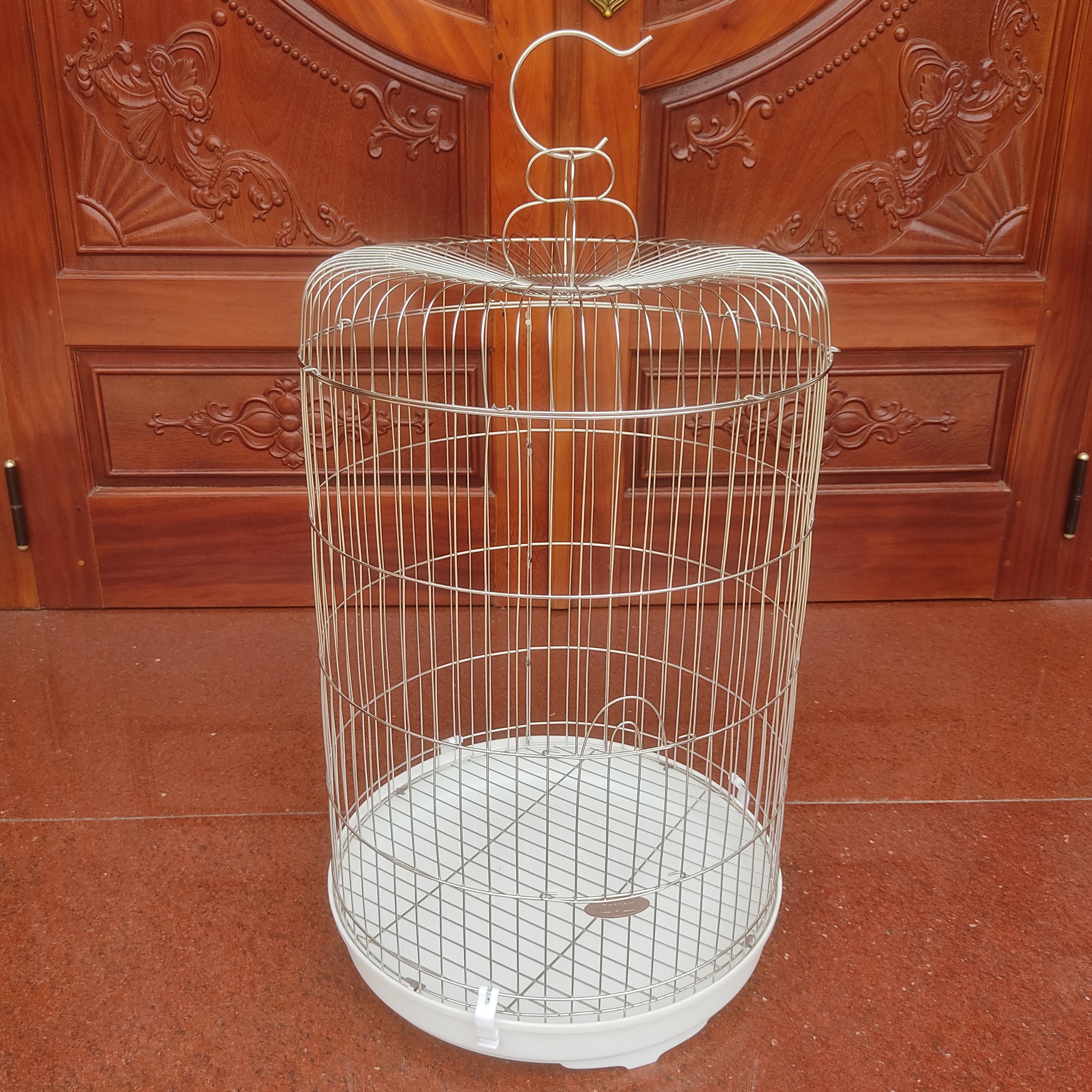 Lồng nuôi Khướu Inox cao cấp , loại đường kính 42 cm