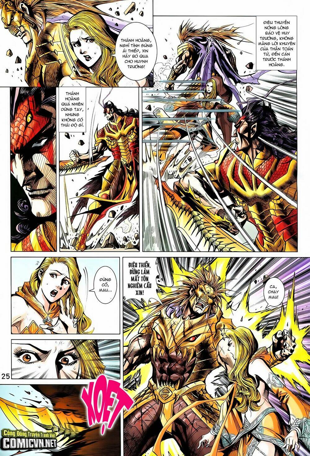 thần binh vấn thiên chapter 31 23