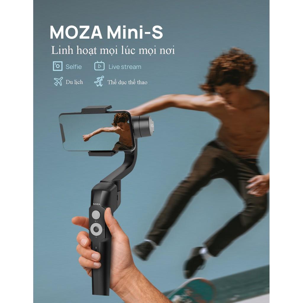 Tay cầm Gimbal chống rung MOZA Mini S dùng quay phim, chụp ảnh, làm Vlog - hàng cao cấp