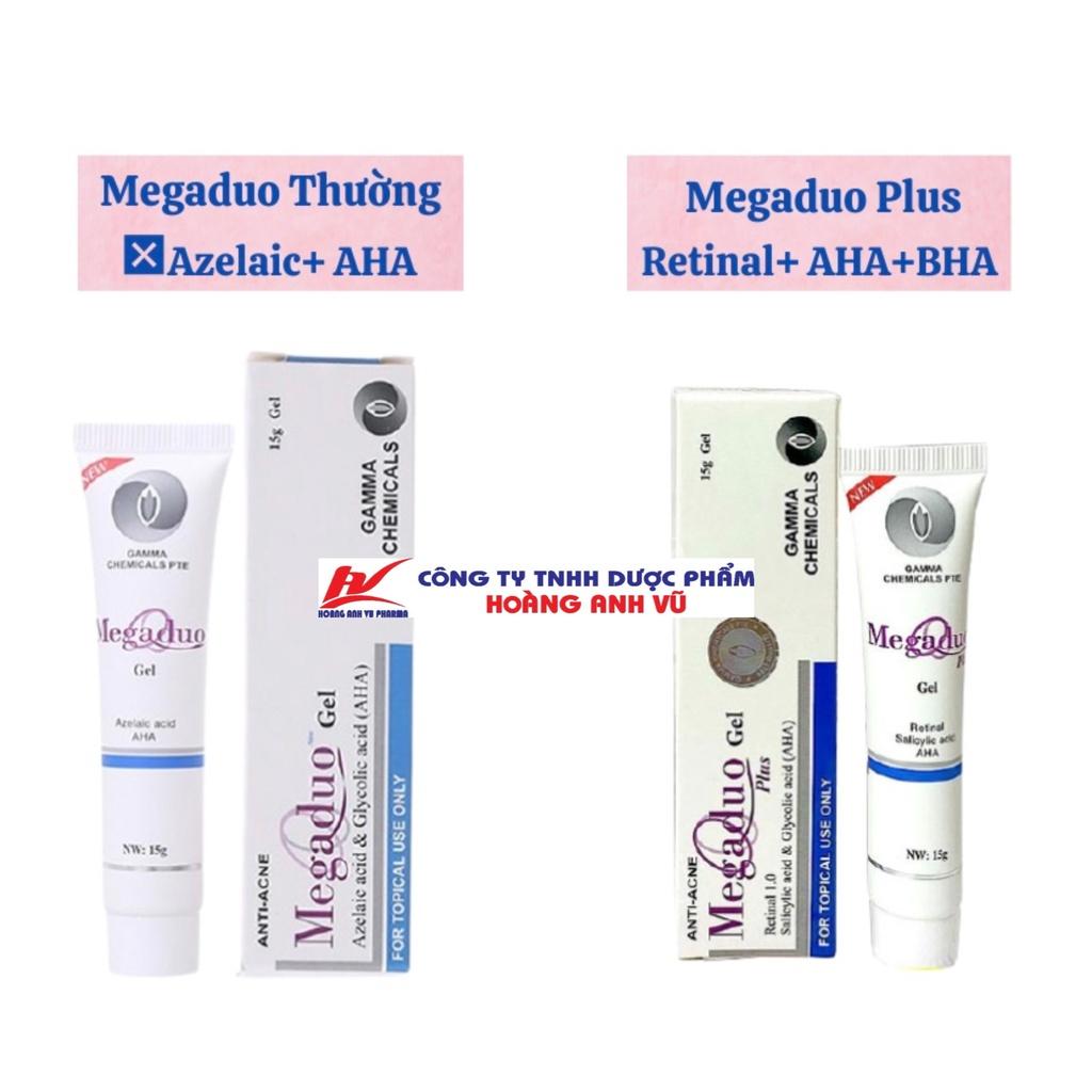 MEGADUO GEL &amp; MEGADUO PLUS GEL - DƯỠNG DA, MỜ THÂM, SẠCH MỤN