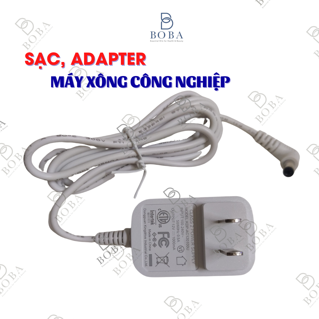 Sạc, Adapter Chuyên Dụng Cho Máy Xông Công Nghiệp, Phun Tinh Dầu Trực Tiếp, Nguồn Máy CN