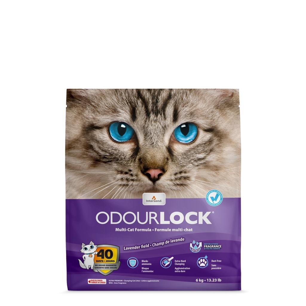 Cát Vệ Sinh Cho Mèo Odourlock Hương Lavender - Chính Hãng - Xuất Xứ Canada