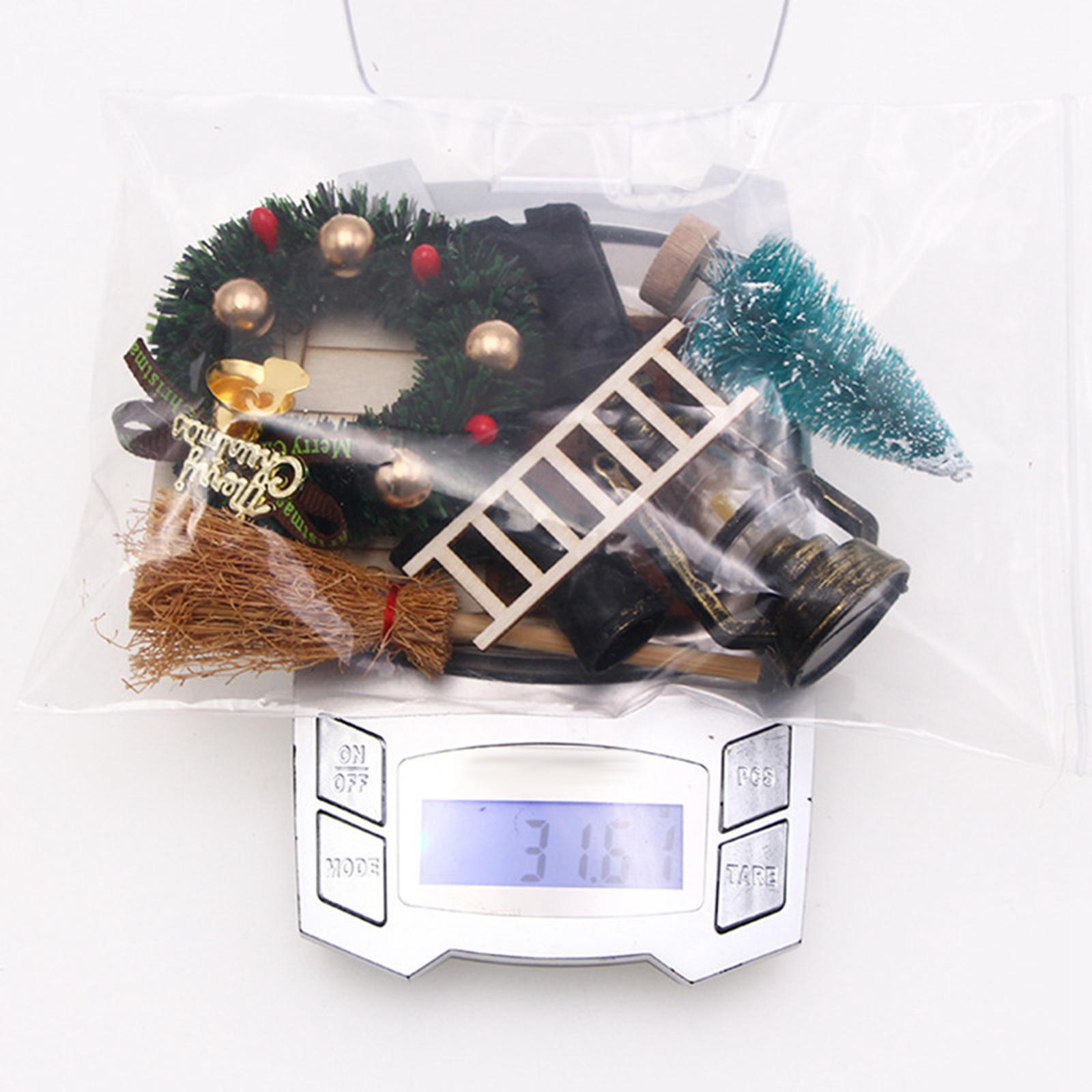 1:6 Christmas Miniature Dollhouse Accessories for Room Decor