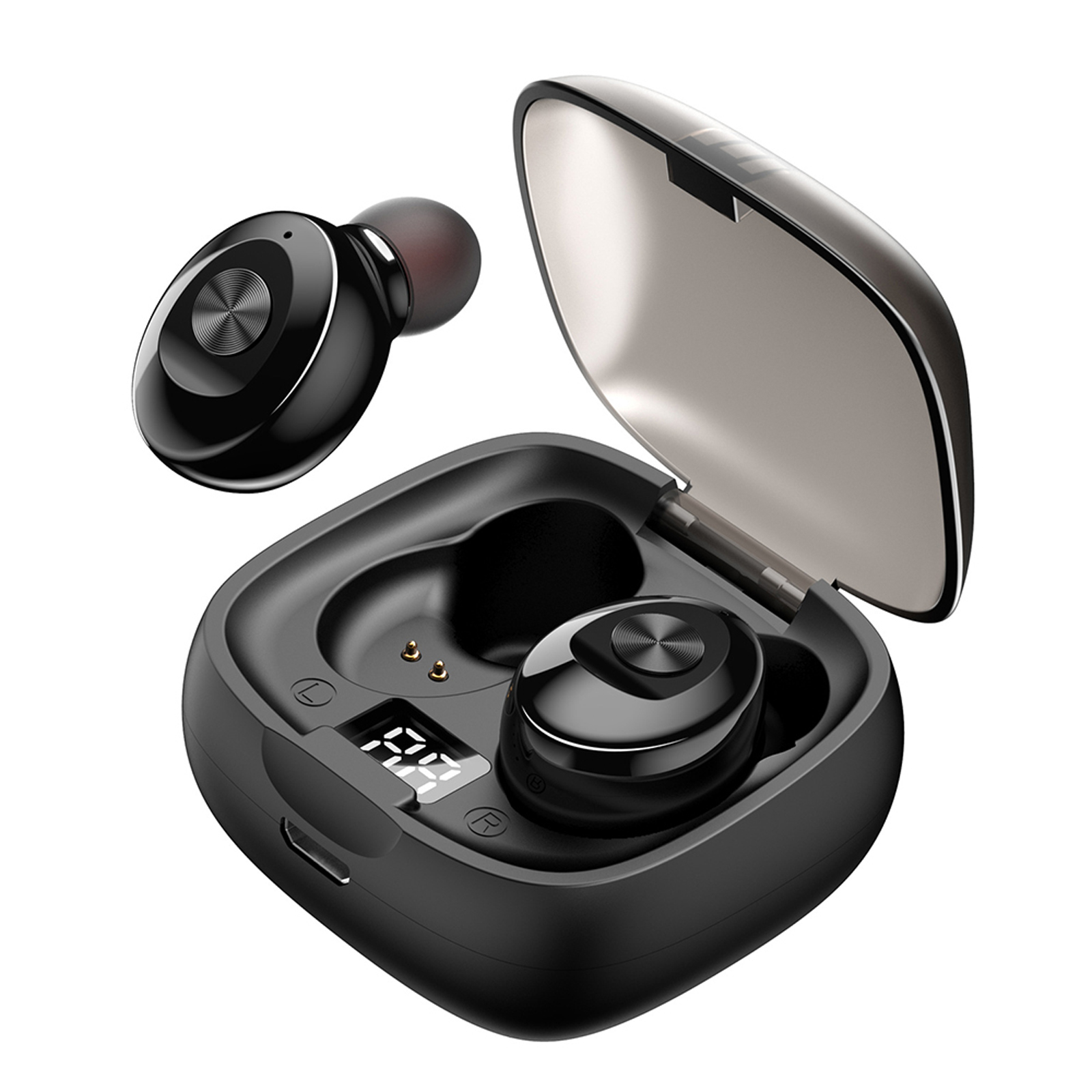 Tai Nghe Nhét Tai Không Dây TWS Bluetooth 5.0 với Mi tự động Pairing