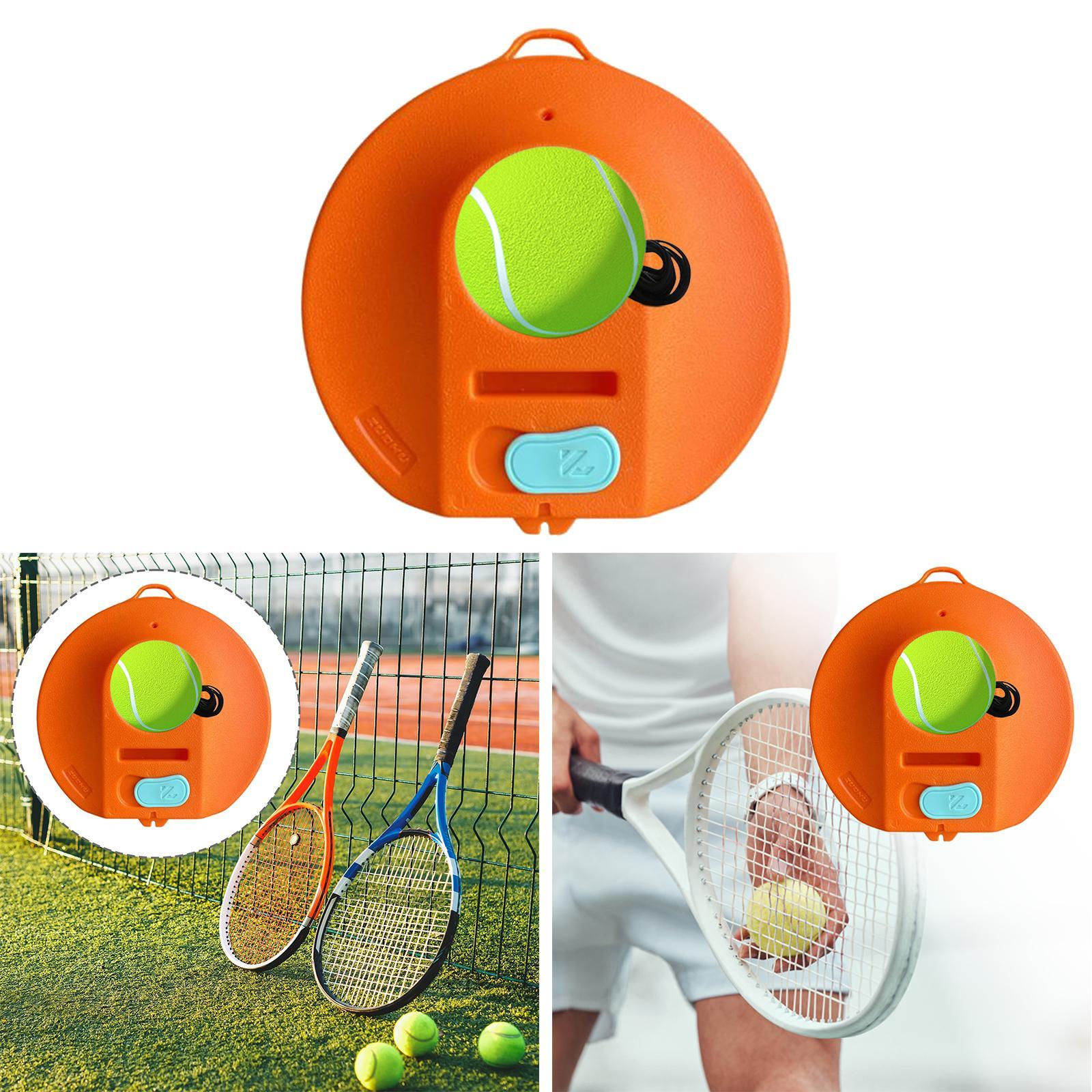 Tennis Ball Trainer Tennis  Ball with Ball Rope Trainer Baseboard Tennis Solo Equipment Self Exercise Tennis for Indoor Outdoor Adult
