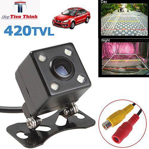 Camera lùi ô tô-Camera lùi 4 Led cao cấp chuyên ban đêm, chống nước, chống bám bụi, độ bền cao cần thiết cho chuyến đi