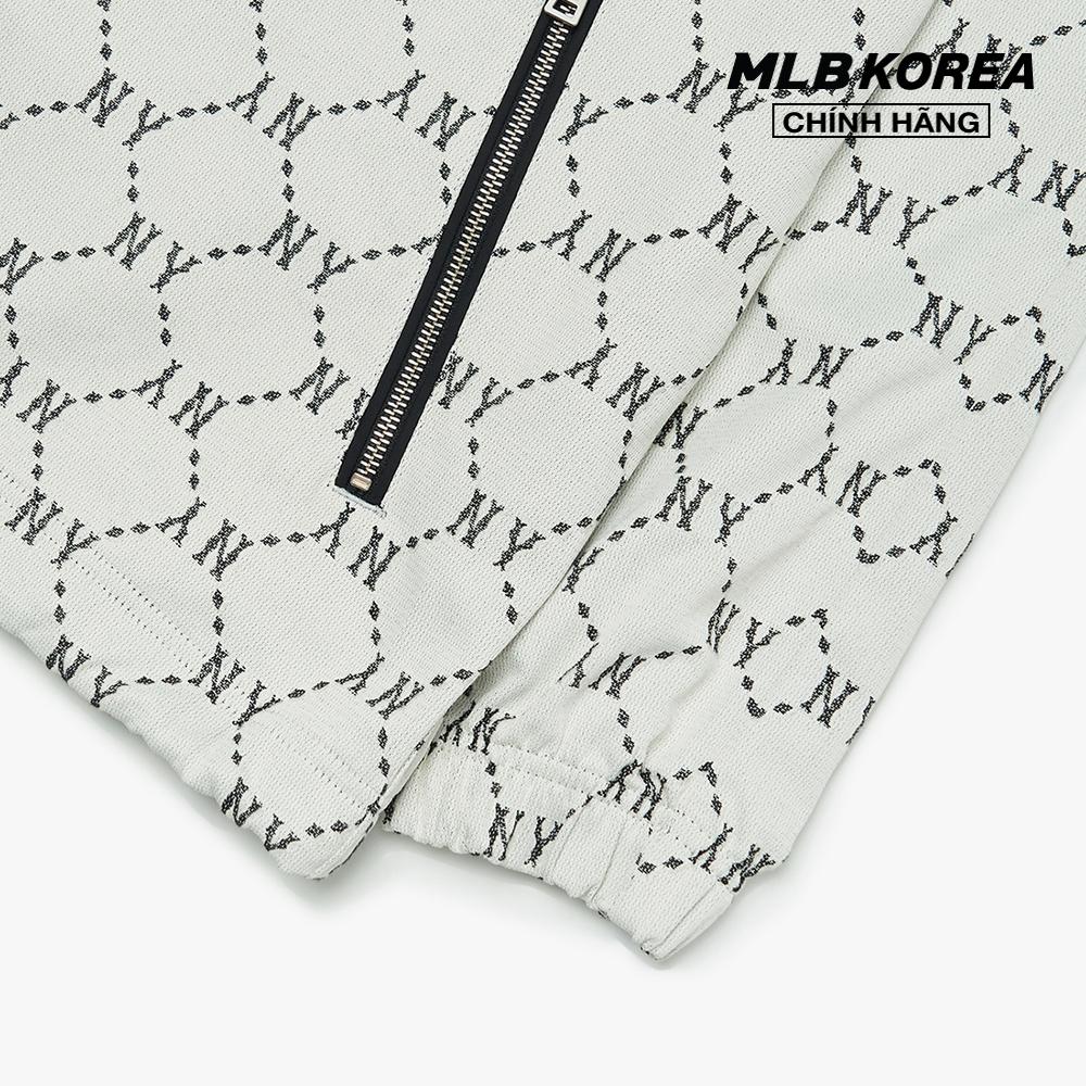 MLB - Áo khoác tay dài phối mũ trùm Dia Monogram Blocking 3AWJM0224