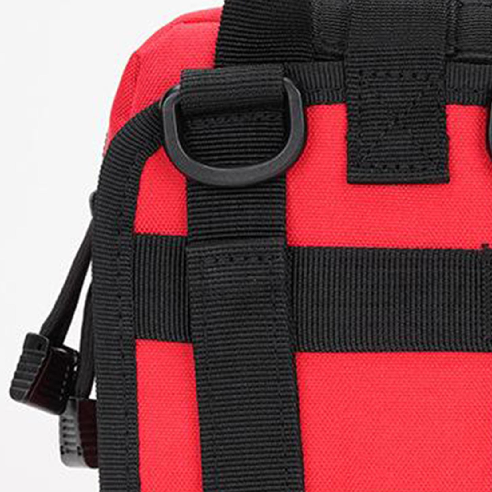 Tactical Bag First Aid Kit Outdoor Emergency Survival Pouch Red