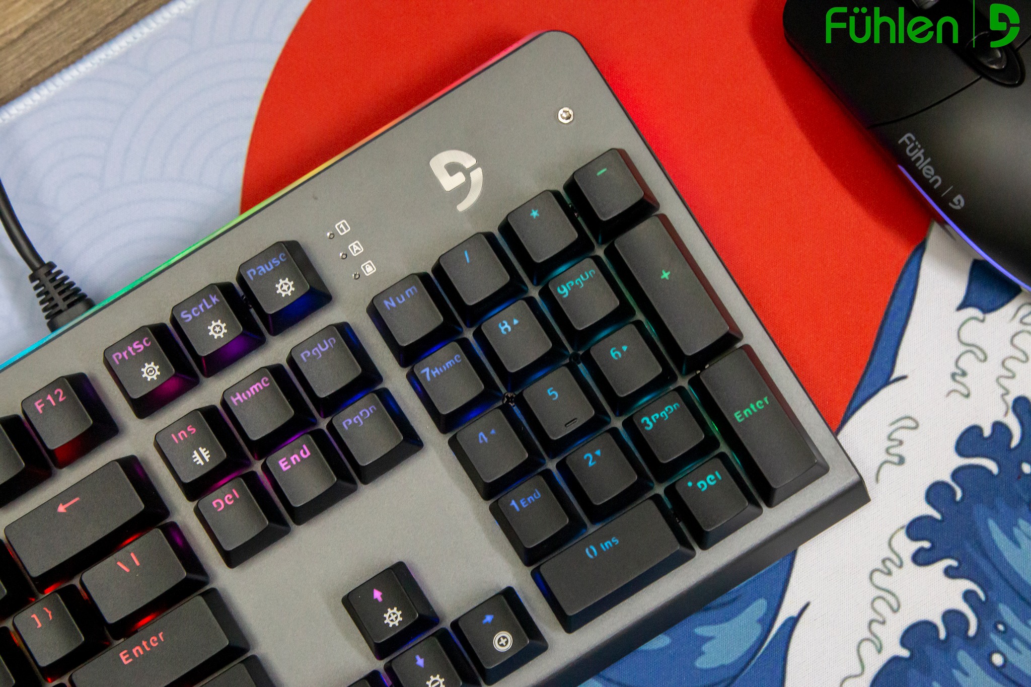 Bàn phím Fuhlen Subverter RGB – Optical Switch Mechanical Keyboard - Hàng Chính Hãng