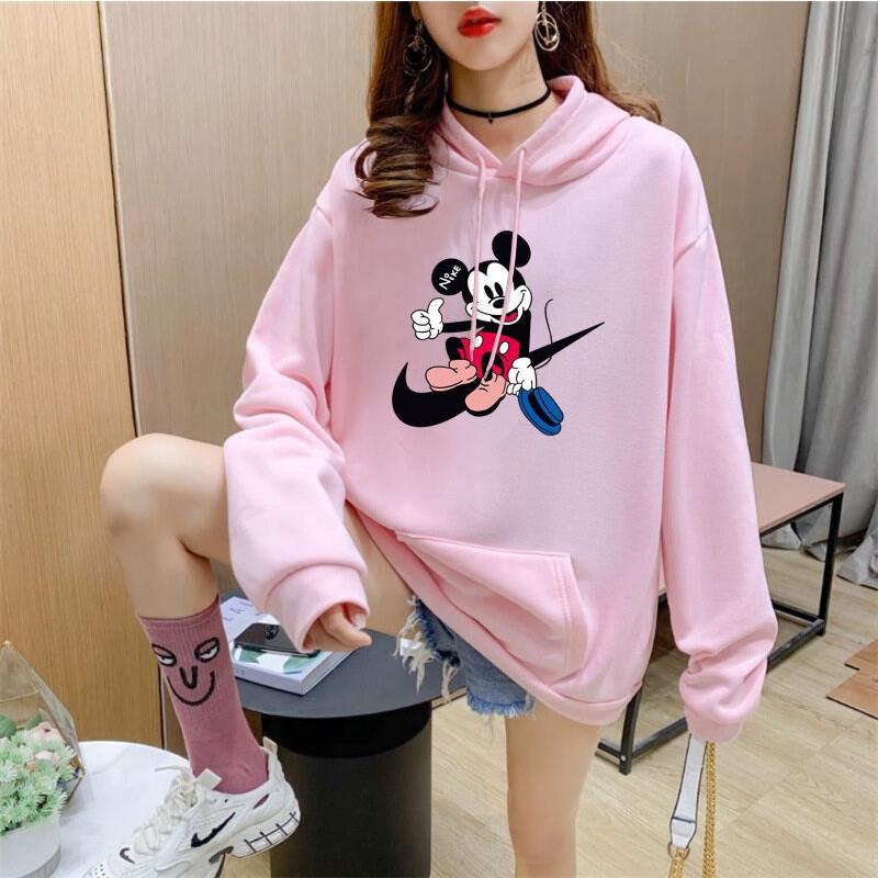 Áo Hoodie Lông Cừu Dáng Rộng Phong Cách Harajuku Thời Trang Thu Đông Lzd1584 Cho Nam Và Nữ