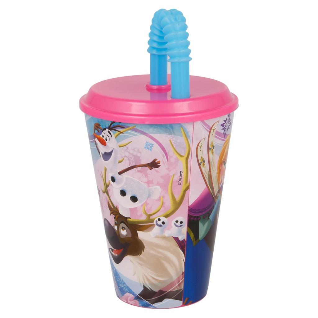 Combo SieuKid Hộp Cơm Kèm Thìa Nĩa Và Bình Nước Easy Sport Tumbler Frozen Iridescent Aqua 430ml Chính Hãng