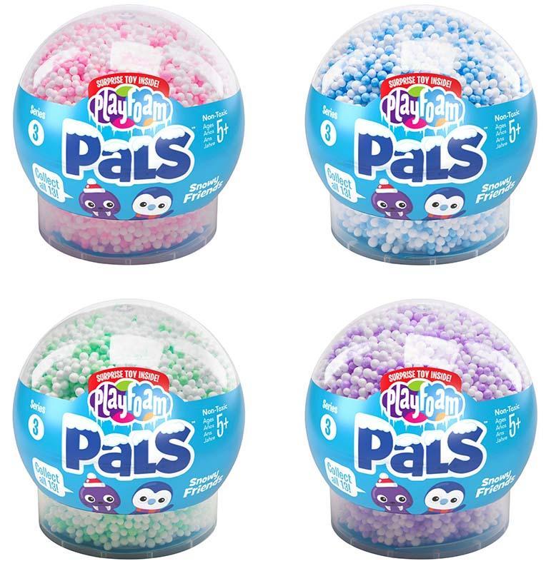 Learning Resources Bộ đồ chơi bọt biển - Playfoam Pals Snowy Friends (set 6 hộp)