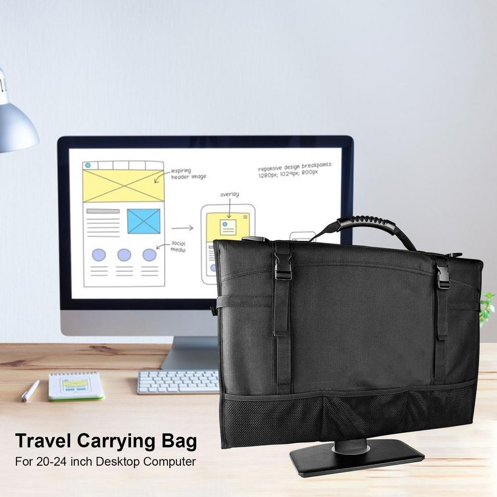 Túi Laptop 15.6 20 24 Inch Chống Nước Xách Tay Du Lịch Túi Đựng Cho Máy Tính PC Vải Oxford Cặp Túi Xách