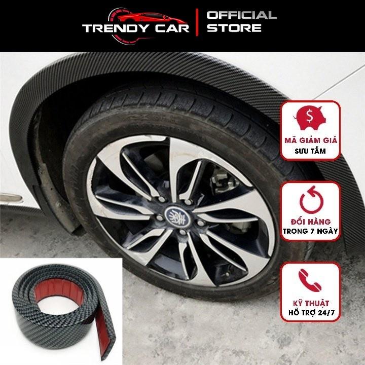 Cua lốp xe ô tô vân cacbon | chắn bùn lốp bắn lên xe dày dặn 1,5m dài 1 cuộn - Carbon