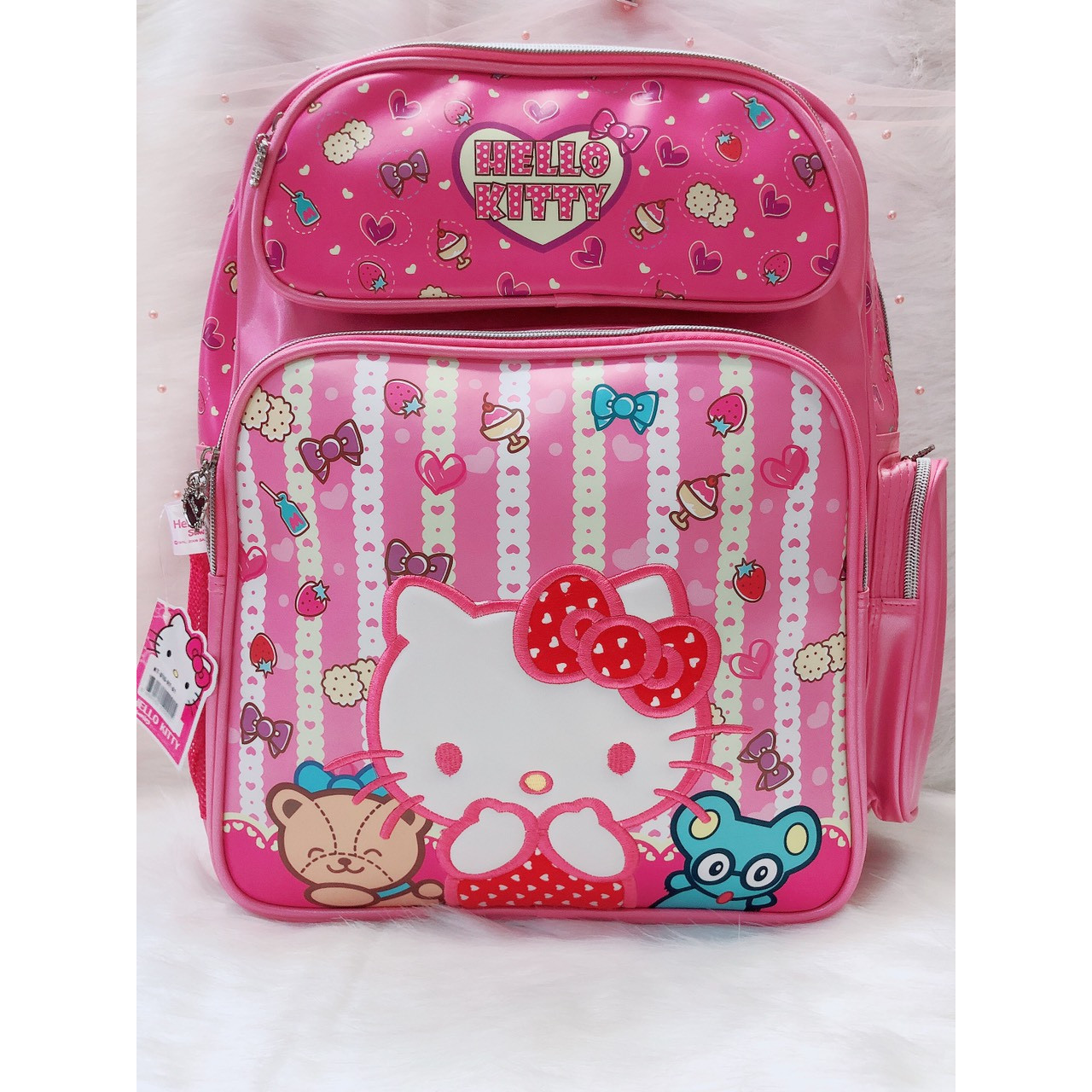 Balô cho bé size lớp 5 Hello Kitty (016RT)