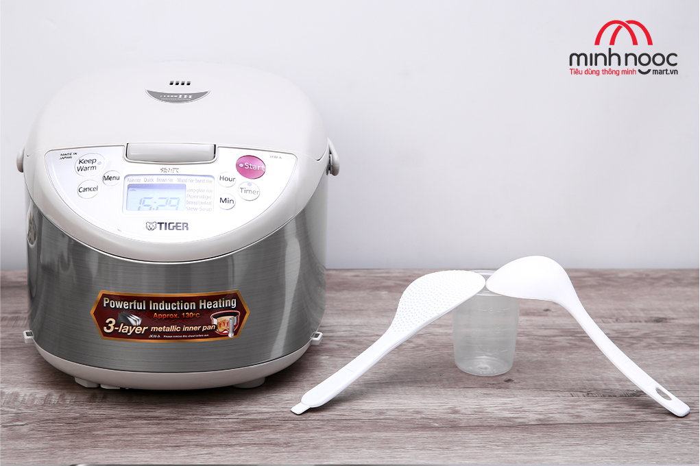 HÀNG CHÍNH HÃNG: Nồi cơm điện Tiger dung tích 1.8l JKW - A18W MADE IN JAPAN