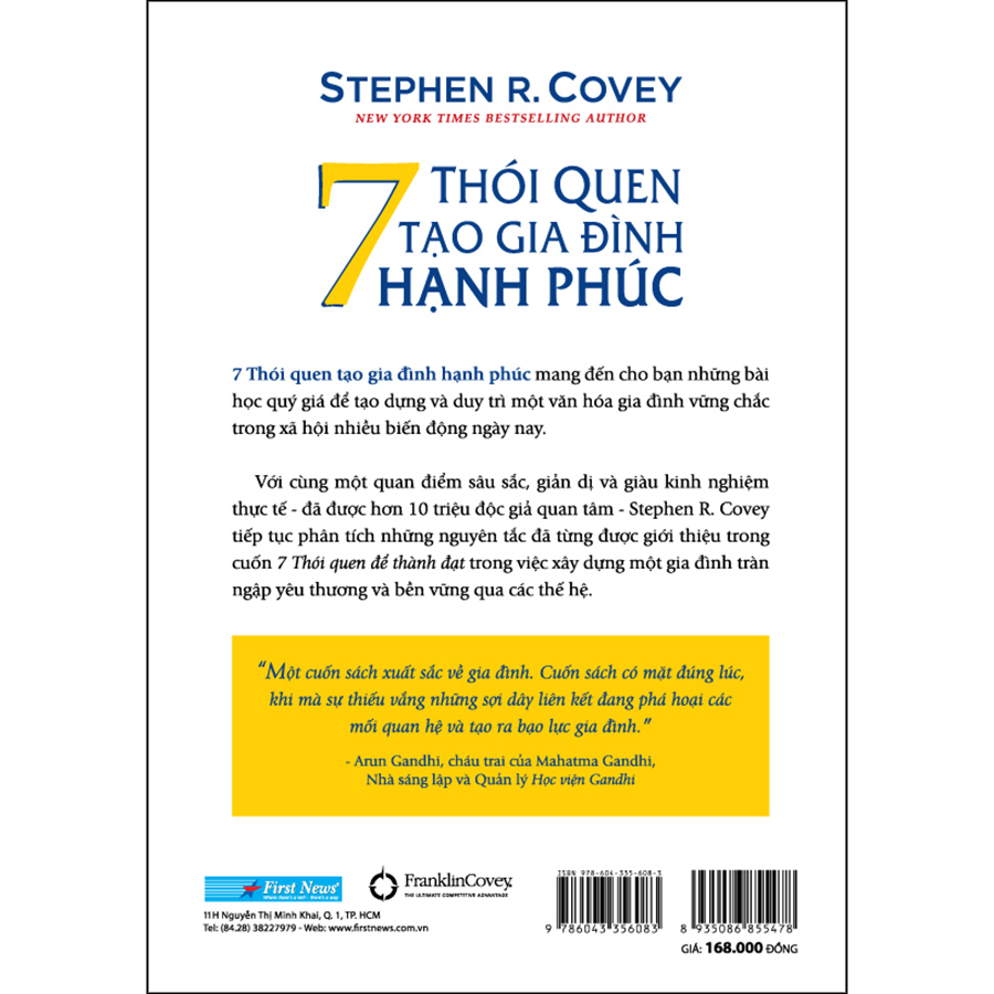 Sách 7 Thói Quen Tạo Gia Đình Hạnh Phúc