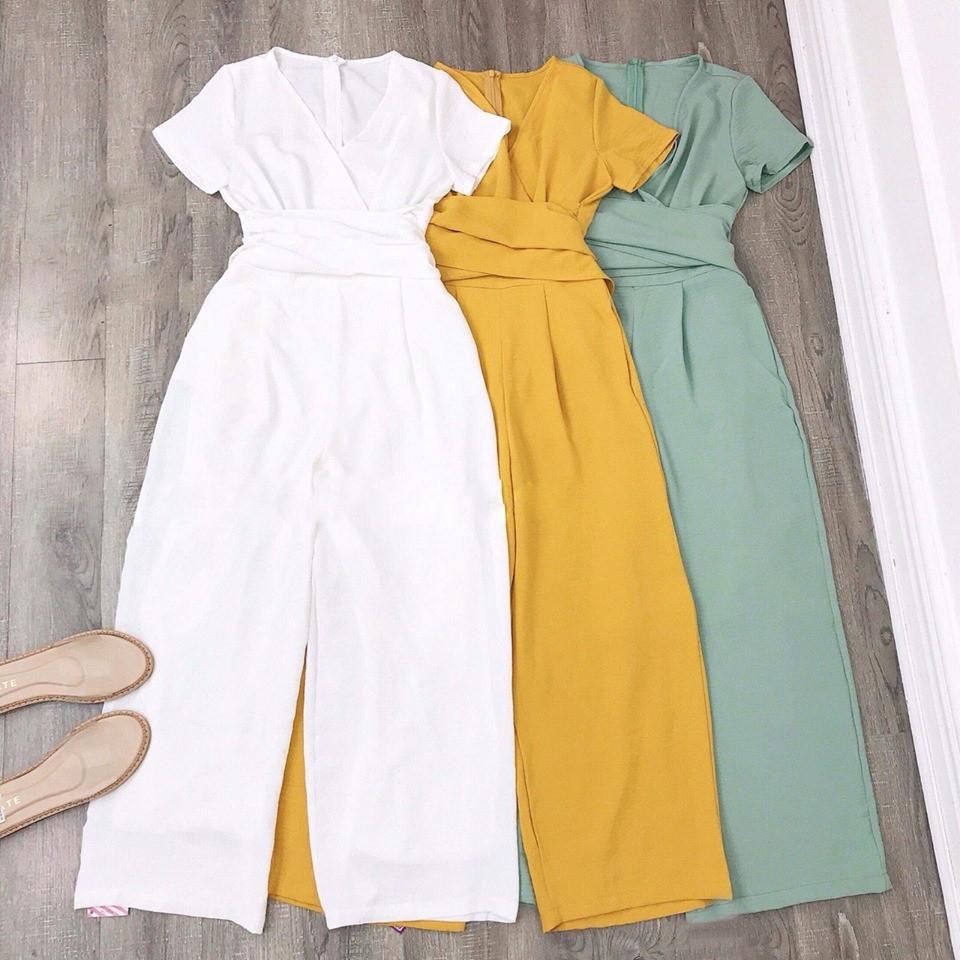 Jum cổ tim xoăn eo siêu xinh