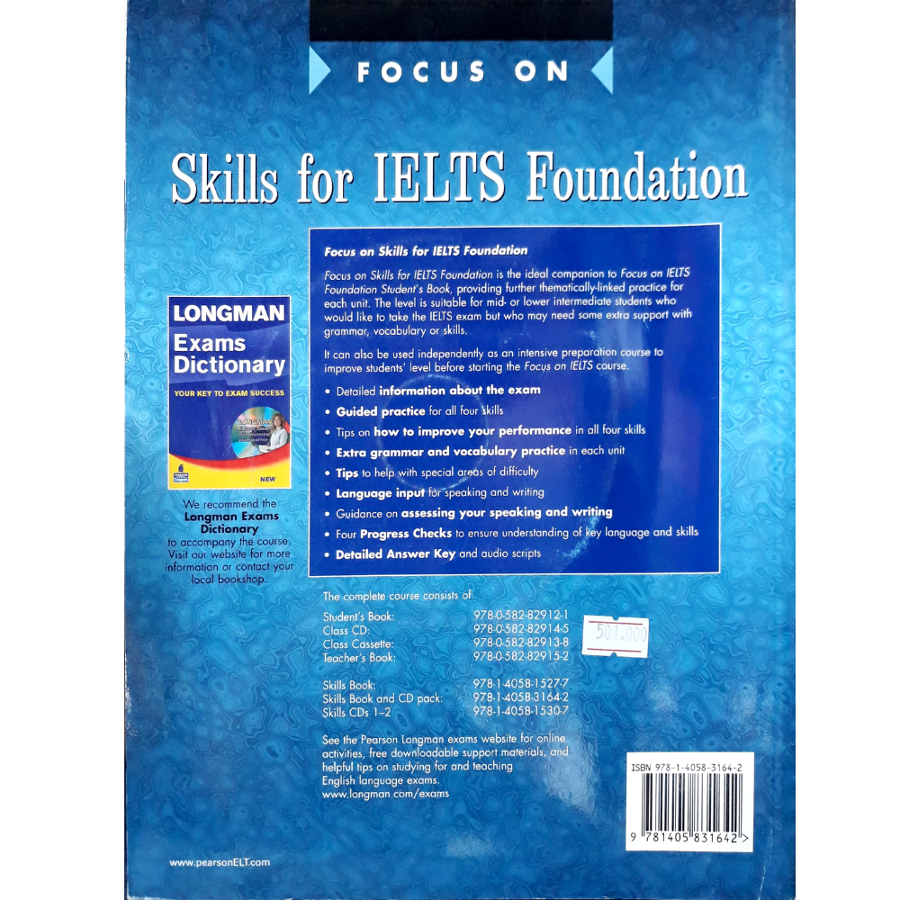Focus on Skills for IELTS Foundation