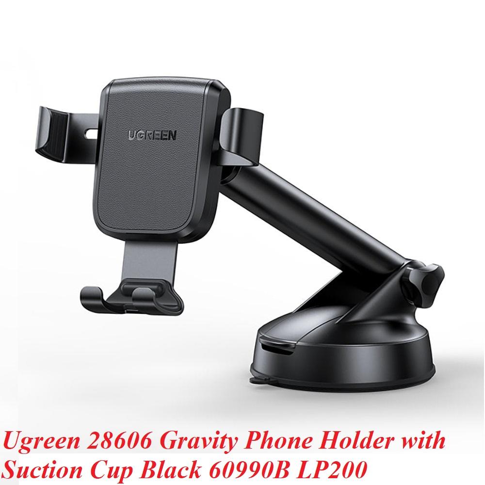 Ugreen UG28606LP200TK 4-7-7.2inch Màu Đen Giá đỡ điện thoại trên xe hơi dạng hít 60990B - HÀNG CHÍNH HÃNG