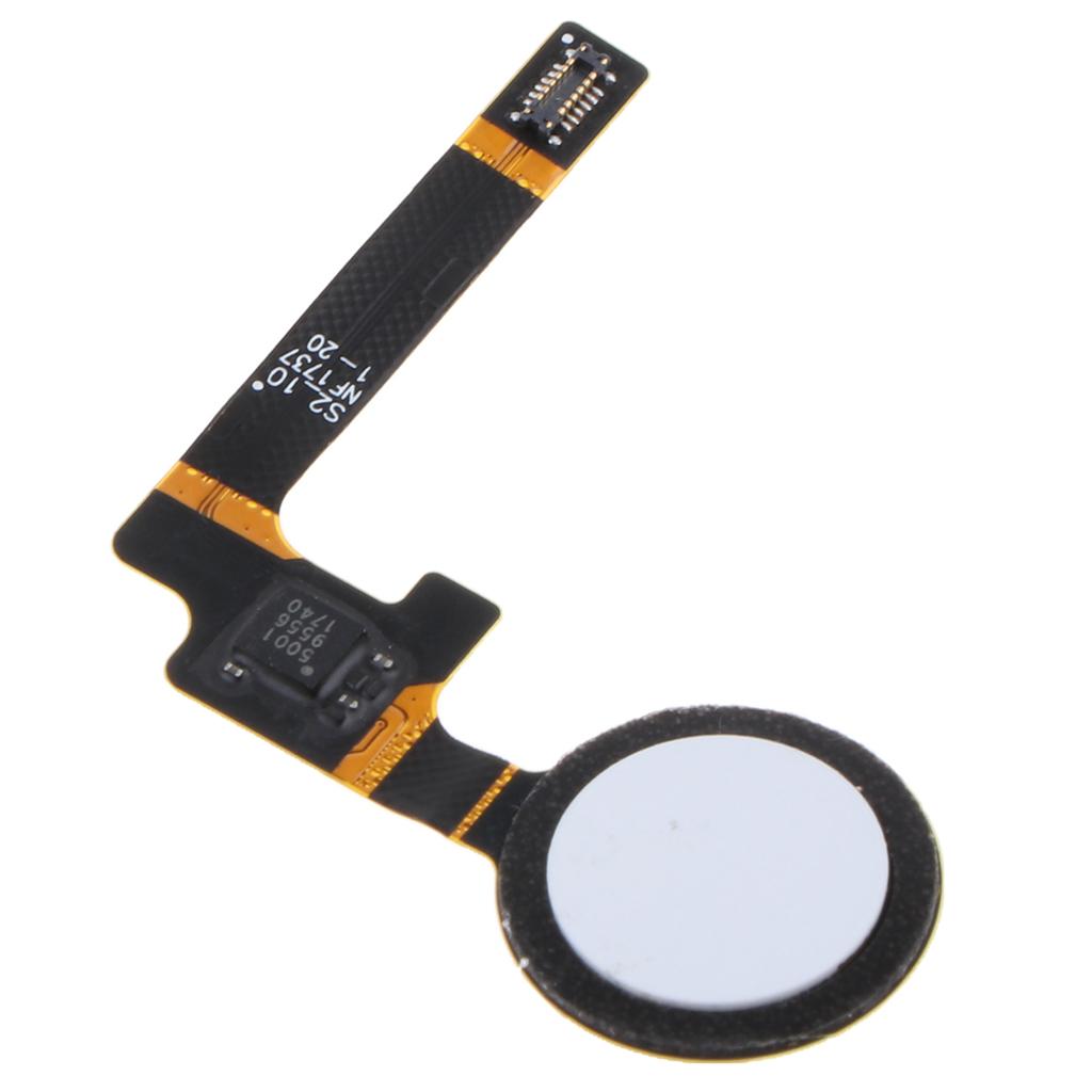 Button Fingerprint Sensor Power Flex Cable Replacement Part, Compatible for Google Pixel 2