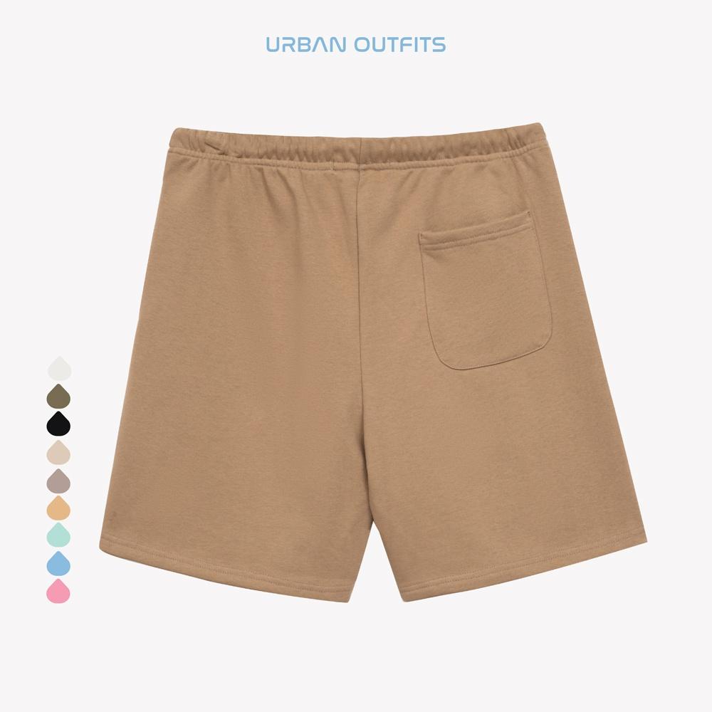 Quần Short Lưng Thun URBAN OUTFITS In ESSENTIALS QSR100 Ống Suông Chất Vải Nỉ Chân Cua FEAR OF GOD