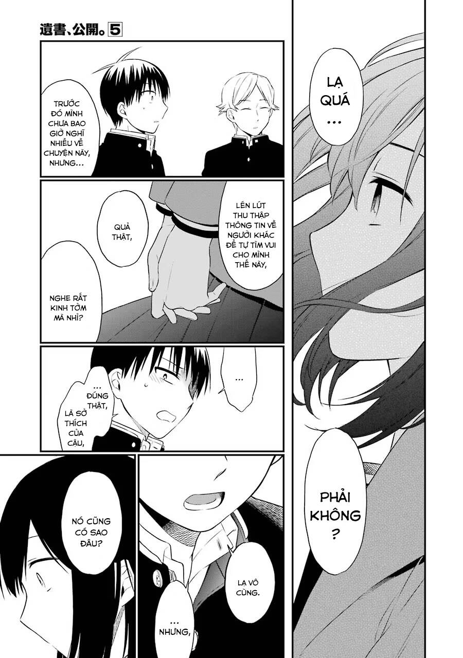 di thư trên bàn chapter 25 18