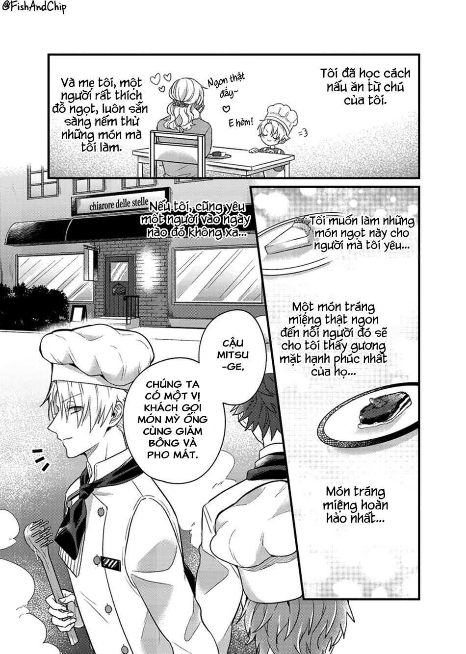 công thức tình yêu là sự pha trộn giữa ngọt và đắng chapter 1 4