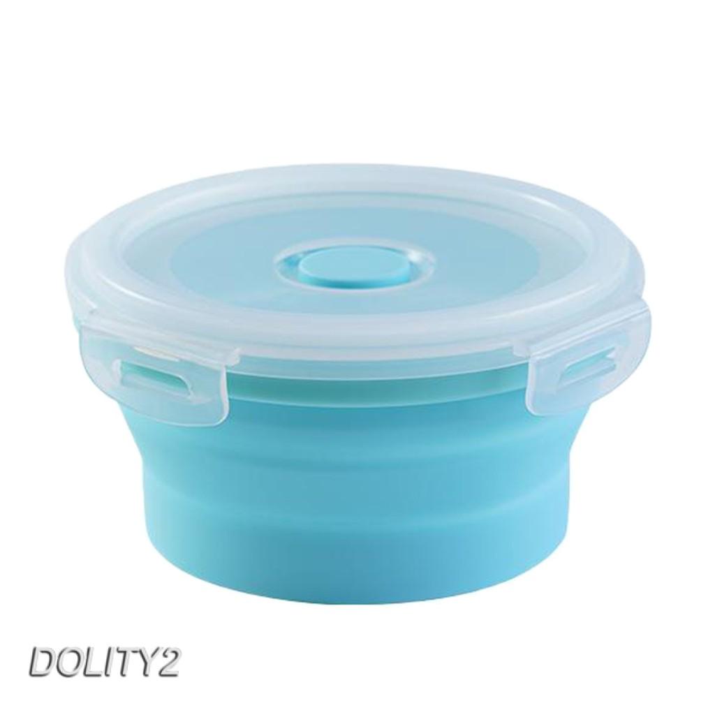 Khay Tròn Đựng Thức Ăn 2 Ngăn Tiện Lợi