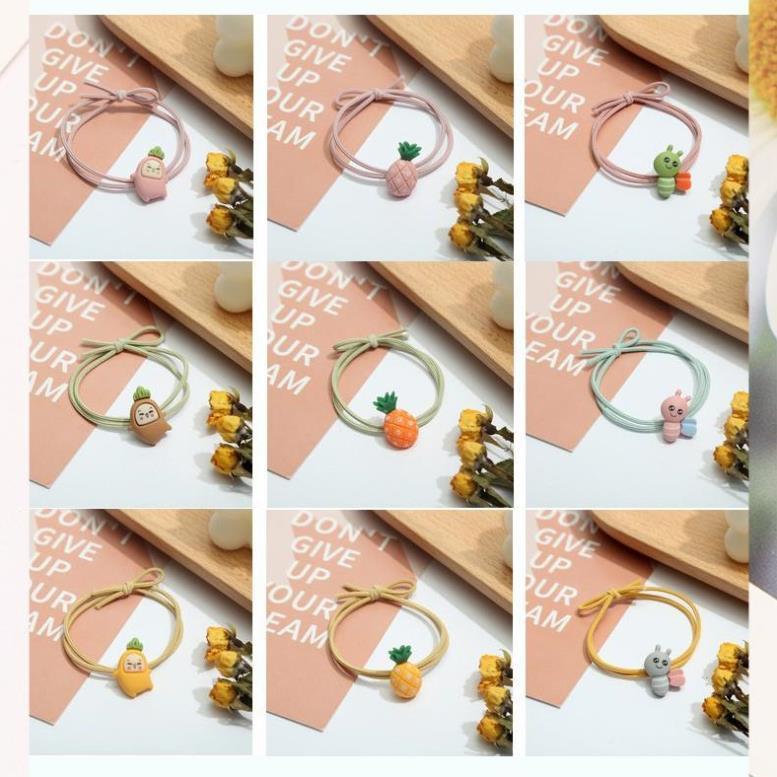 Dây cột tóc dễ thương - Buộc tóc hàn quốc, phụ kiện tóc nữ đẹp C6