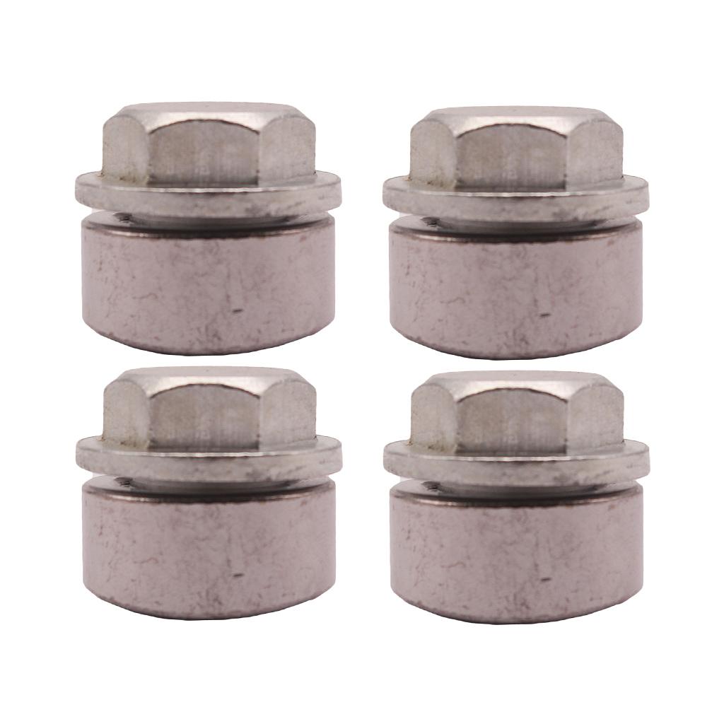 4x Steel Weld On Exhaust Fitting Oxygen O2 Sensor Bung M18x1.5 Thread 18mm