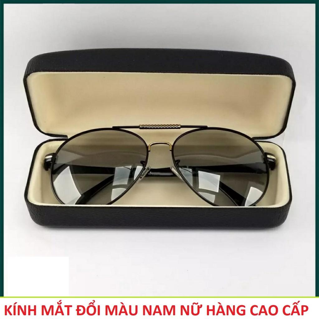 Kính mắt đổi màu ngày đem thời trang nam nữ mẫu mới hàng cao cấp loại tốt